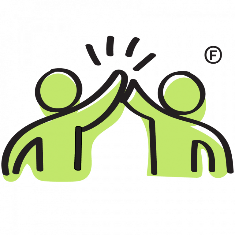 technical support - high five graphic